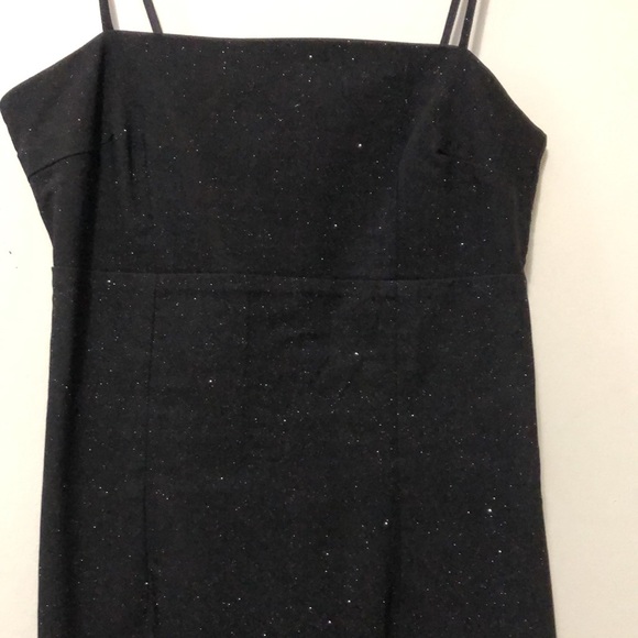 ✨EUC BEECHERS BROOK, LITTLE BLACK DRESS. SZ M. DRESS SPARKLES IN THE LIGHT - Picture 2 of 7